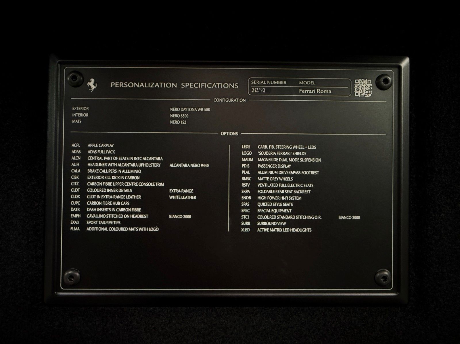Fahrzeugabbildung Ferrari Roma +Carbon + ADAS + Beifahrerdisplay